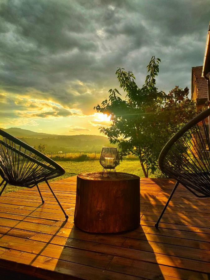 Organicle Lodge Sincraieni Exteriér fotografie