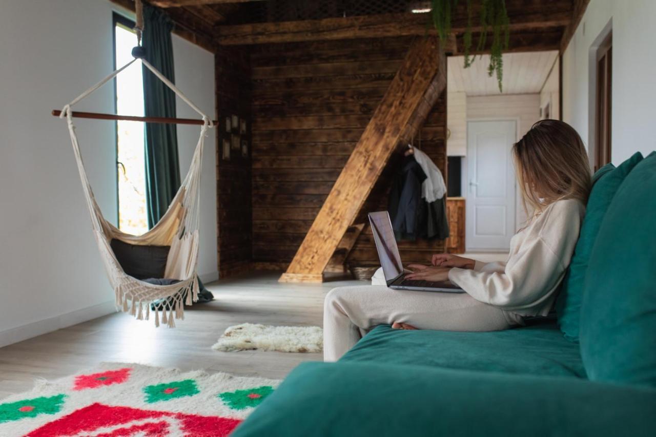 Organicle Lodge Sincraieni Exteriér fotografie